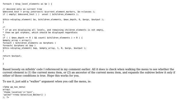 Wordpress: Display a portion/ branch of the menu tree using wp_nav_menu() (10 Solutions!!) смотреть онлайн