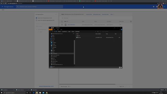 Google Workspace (G Suite) tutorial - Bulk User creation using CSV смотреть онлайн