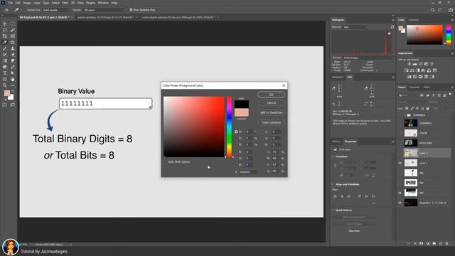 เรียน Photoshop CC Ep.20 Pixel และ Bit Depth คืออะไร ?