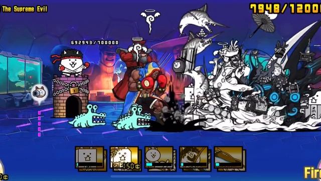 Battle Cats - Collab Event - Street Fighter [Hard] - The Supreme Evil [Above 4500 Score] смотреть онлайн