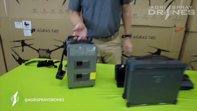 DJI Agras T30 vs. T40 — Battery and Charging Station смотреть онлайн