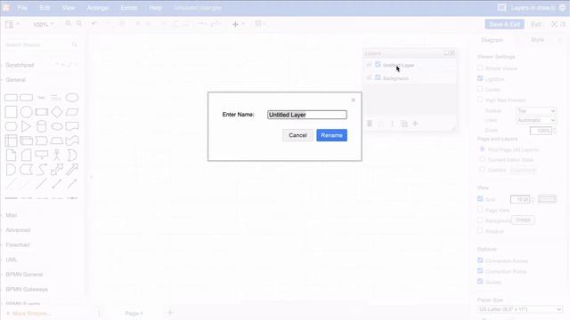 Add layers to your draw.io diagram in Atlassian Confluence and Jira смотреть онлайн