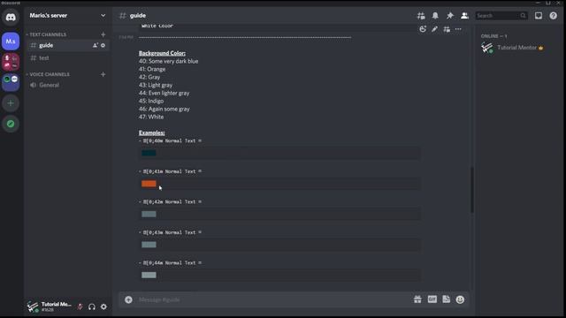 How to Use ANSI Colored Texts in Discord смотреть онлайн