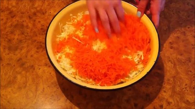 Квашеная капуста за сутки. Очень вкусно. http://leoanta.ru/ смотреть онлайн