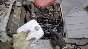 Регулировка клапанов 402 двигателя. Выставляем тепловой зазор.