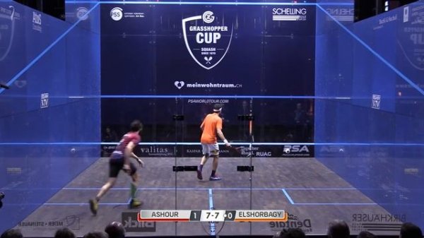 RIDICULOUS QUALITY SQUASH GAME - ElShorbagy v Ashour - Free Game Friday