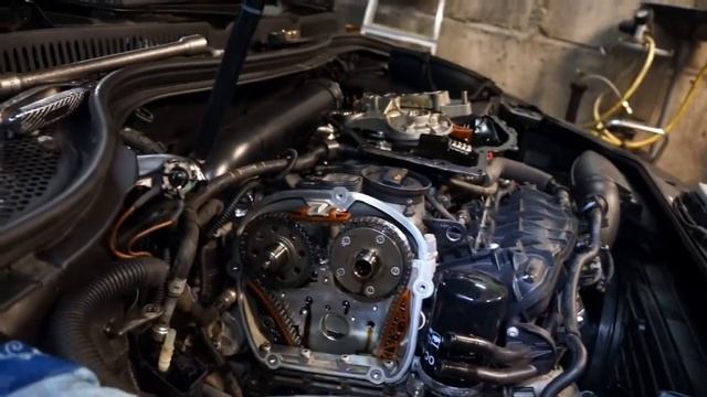 Замена цепей ГРМ Passat CC 1.8 tsi 2014 год смотреть онлайн