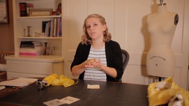 How to Apply Gold Leaf to Silk Fabric - Tutorial - Making the 2017 Belle Dress