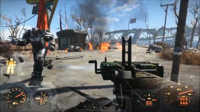 Fallout 4 Mods Nuke Missle Launcher смотреть онлайн