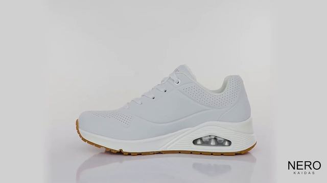 Skechers Γυναικείο Sneaker Λευκό Uno-Stand On Air 73690/WHT смотреть онлайн