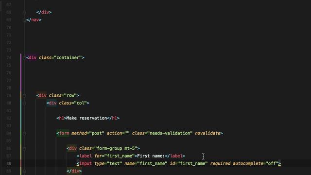 049 Creating the reservation page смотреть онлайн