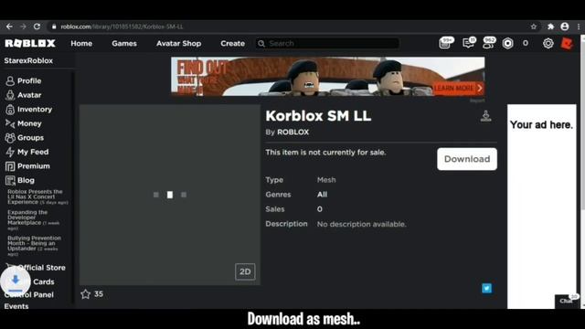 *NOT CLICKBAIT* KORBLOX DEATHSPEAKER For FREE! ROBLOX 2023