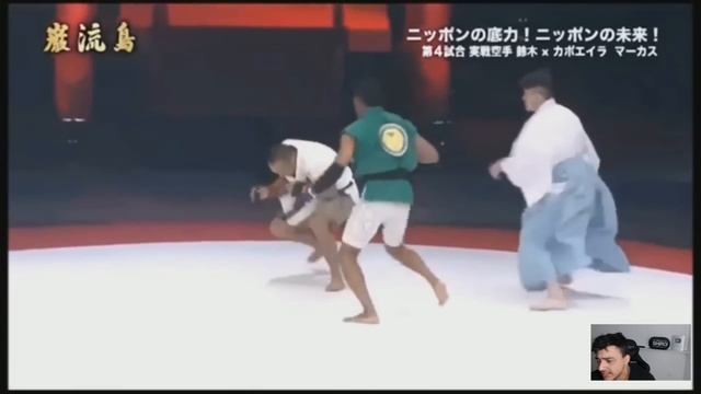 CAPOEIRISTA ENTRA EM TORNEIO DE DET0NA KARATECA EM SEGUNDOS смотреть онлайн