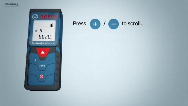 Bosch Laser Measure GLM 40 Professional смотреть онлайн