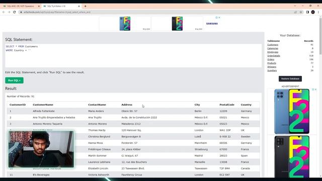 Learning SQL part-2 From w3schools смотреть онлайн