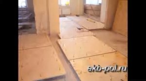 пол из фанеры по лагам. Смотрим и учимся