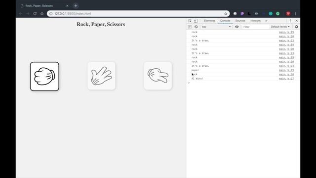 DAY 4 - How to code Rock, Paper, Scissors in Javascript - #100DaysOfCode смотреть онлайн