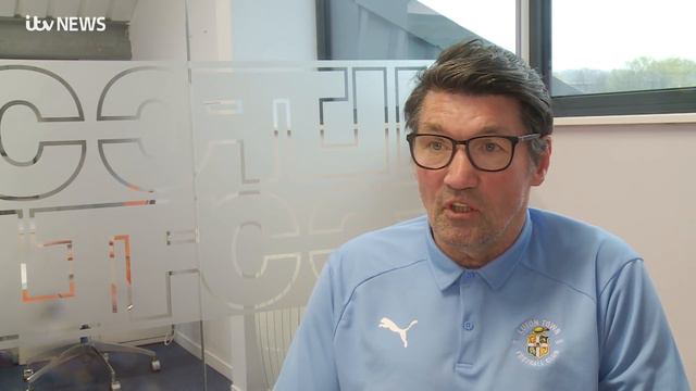 Mick Harford on Luton Town's resurgence | ITV News смотреть онлайн