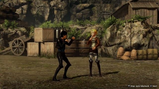 Annie reveals the Origin of her Technique - Attack on Titan 2 Game - Annie Friendship Event смотреть онлайн