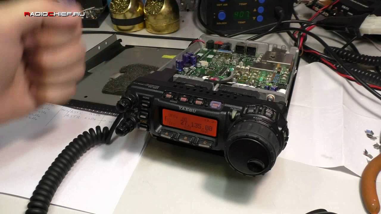 ✅ Ремонт и доработка Yaesu FT-857D. Замена пьезофильтров ПЧ смотреть онлайн