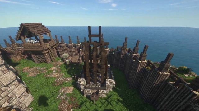Let's Build A Medieval Outpost! - Minecraft Conquest Reforged