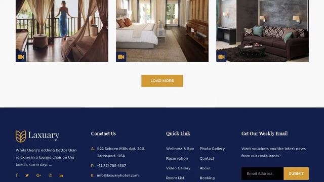 Laxuary - Hotel Booking WordPress Theme | Themeforest Templates смотреть онлайн