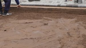 Правильное укладка брусчатки