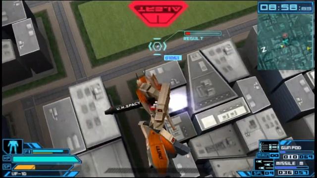 Macross Ace Frontier - Gameplay Random смотреть онлайн