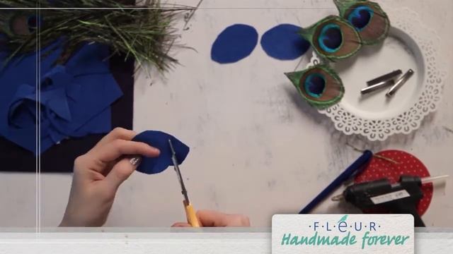 Handmade Forever: заколки-перья