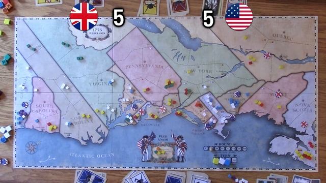 Let's Play: 1775 Rebellion [Turn 2] смотреть онлайн
