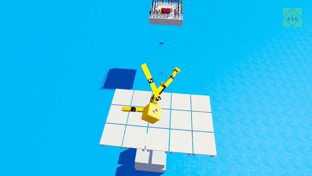 Ragdolls being teased by cars and then falling - Fun with Ragdolls смотреть онлайн