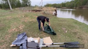 Пвх лодка 220 НД, одноместная лодка для ловли в завоз и не только