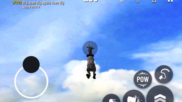 Launching Myself to the Edge of Space Using a Glitched Zip-line Handle in Goat Simulator смотреть онлайн