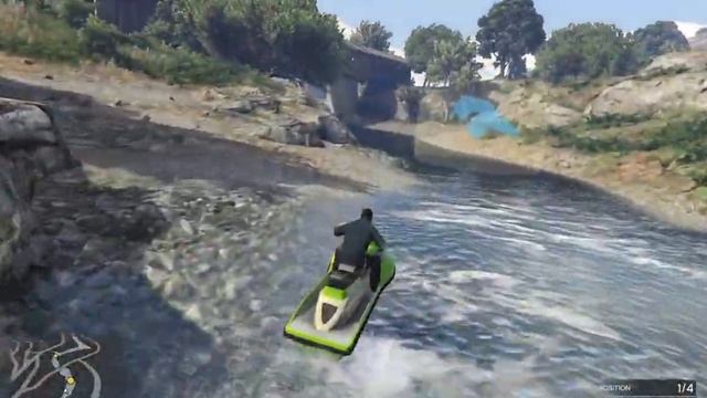 Grand Theft Auto 5 - Jet Ski Race Win смотреть онлайн