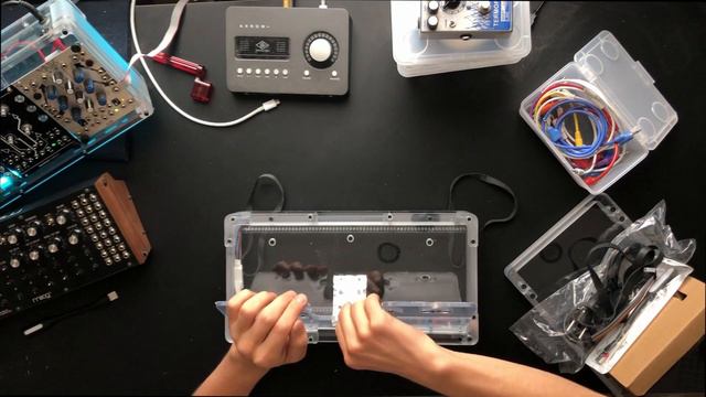 Еврорек кейс Eurorack Case Gribacula 66HP 60mm смотреть онлайн