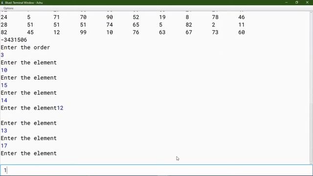 Java Program For Determinants смотреть онлайн