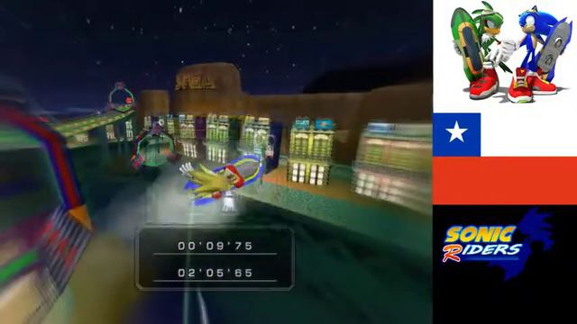 (OLD) Sonic Riders: Sega Illusion Single Lap 00'09''21 Time Attack смотреть онлайн