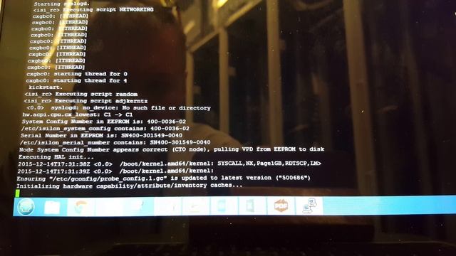 ISILON NODE BOOTUP SEQUENCE смотреть онлайн