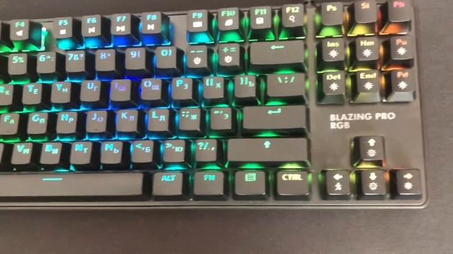 ОБЗОР МЕХАНИЧЕСКОЙ КЛАВИАТУРЫ—DEXP BLAZING PRO RGB смотреть онлайн