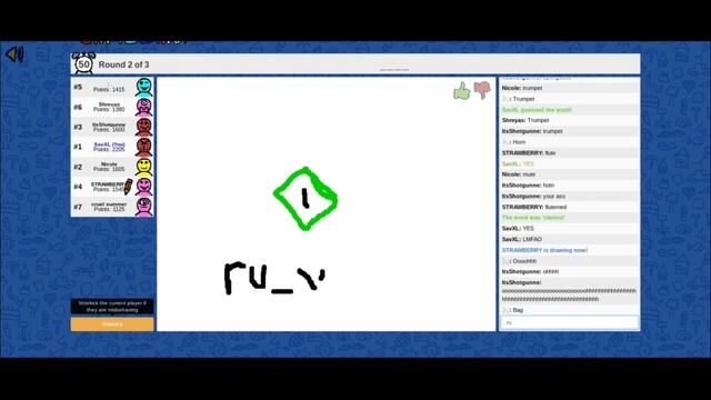 A Completely Normal Game of Skribbl.io смотреть онлайн