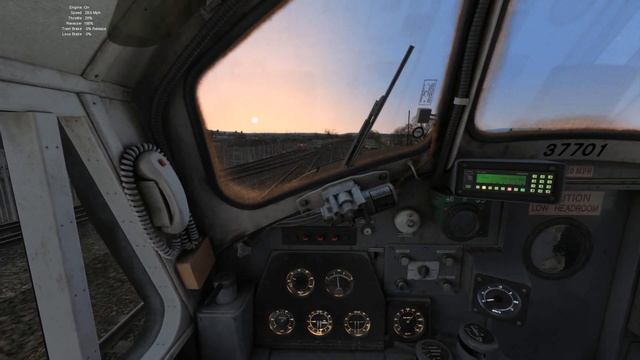 TS2019 - 6B72 18.55 Llanwern – Margam Knuckle Yard - Class 37 смотреть онлайн