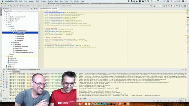 Let's Code: Projektübersicht & Validierungen – Spring Boot Live Coding смотреть онлайн