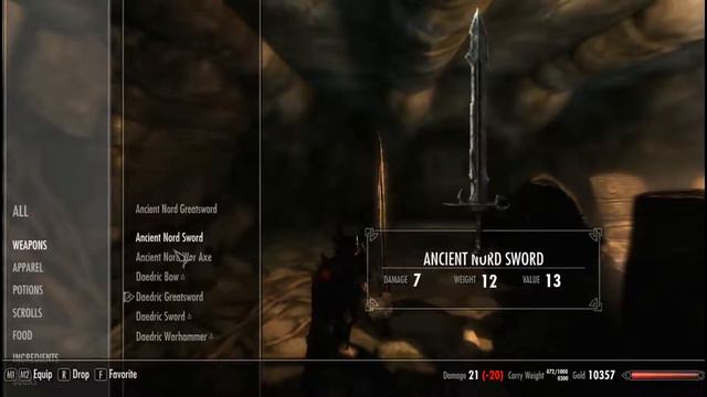 Skyrim Review #2 : Daedric Set | Weapons & Armor смотреть онлайн