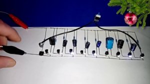 Бегущий огонёк на транзисторах, многофазный мультивибратор