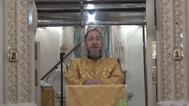Проповедь отца Илии. 12 ноября 2023 года смотреть онлайн