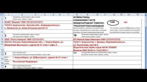 CMR / ЦМР / СМР при импорте товаров ВЭД ЕАЭС