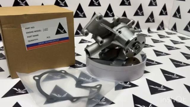 Водяной насос (помпа) Kubota Z482 смотреть онлайн