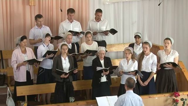 Господь, Ты мой покров! Пение хора Северной Церкви ОЦХВЕ г.Волгограда смотреть онлайн