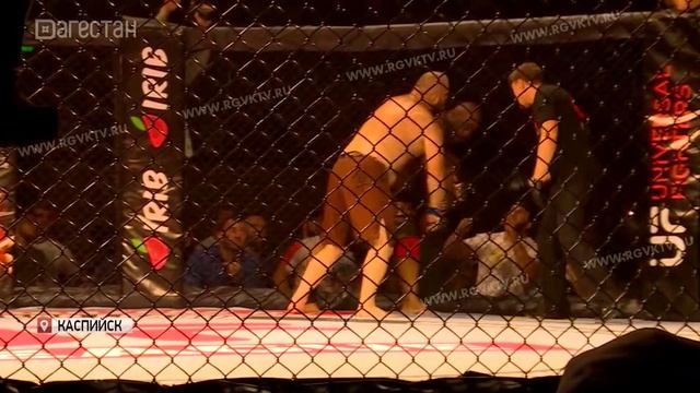 Турнире UFL 4 в Каспийске