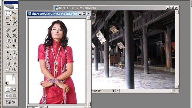 Photoshop CS2 - Phần 1 - Bài 4 - Color Range смотреть онлайн